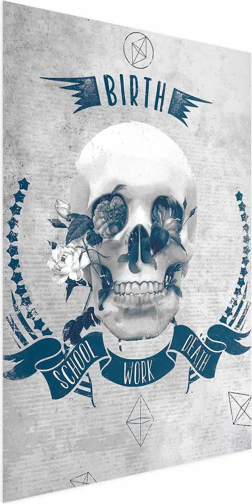 Plakat Life Is Brutal 40x60 cm bez ramy bez marginesu ARTGEIST B