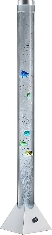 Lampa podłogowa LED z automatyczną zmianą koloru - Trio - Motion RGB - Design Rybacki do pokoju dziecięcego