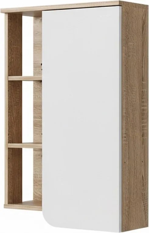 Szafka łazienkowa sonoma/biały 50x20x75 karen