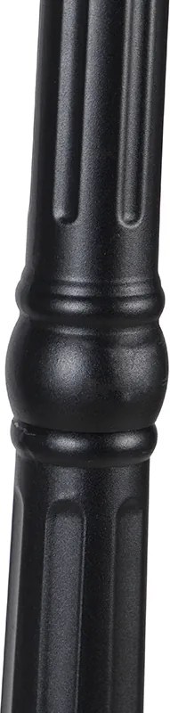 Inteligentny lampion zewnętrzny czarny 200 cm IP44 z Wifi ST64 - Havana