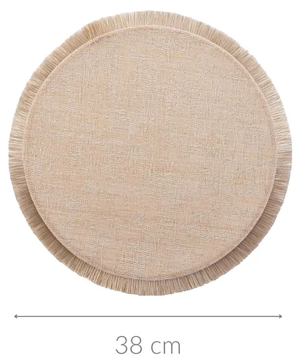 Błyszcząca podkładka na stół, JOALIE, 38 cm