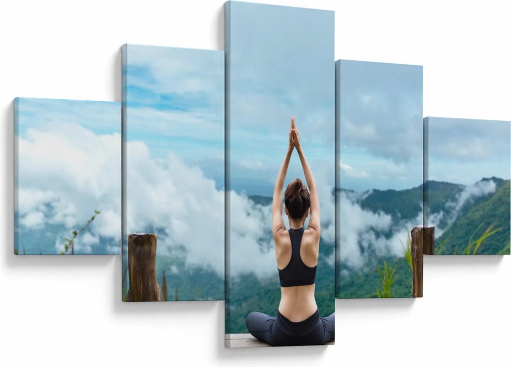 Obraz - Joga (125x70 cm)