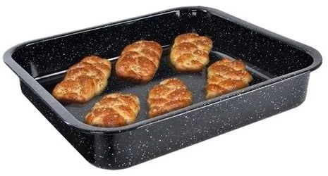 Orion Blacha do pieczenia emaliowana 41,5 x 36,5 x 7 cm, L