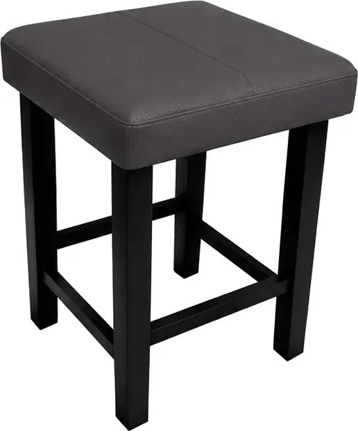 Taboret Klasyk 45cm Stołek Loft Eko-skóra D23