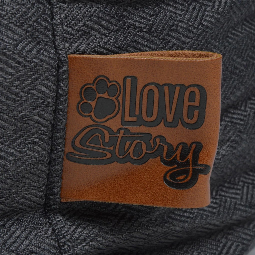 Prostokątne legowisko z poliestru, 55 x 50 cm