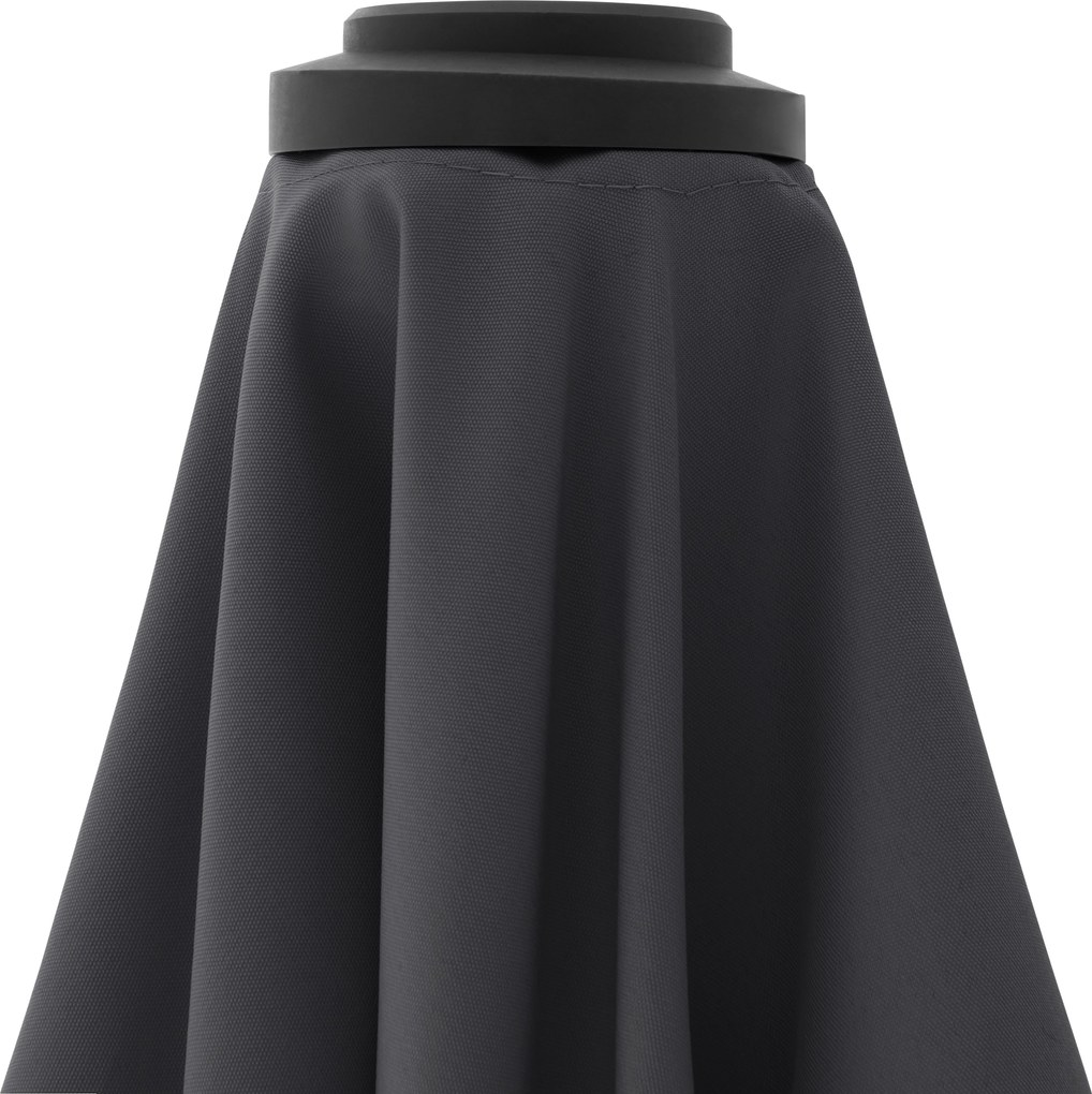 Doppler LIFE parasol ogrodowy 250 x 200 cm antracyt