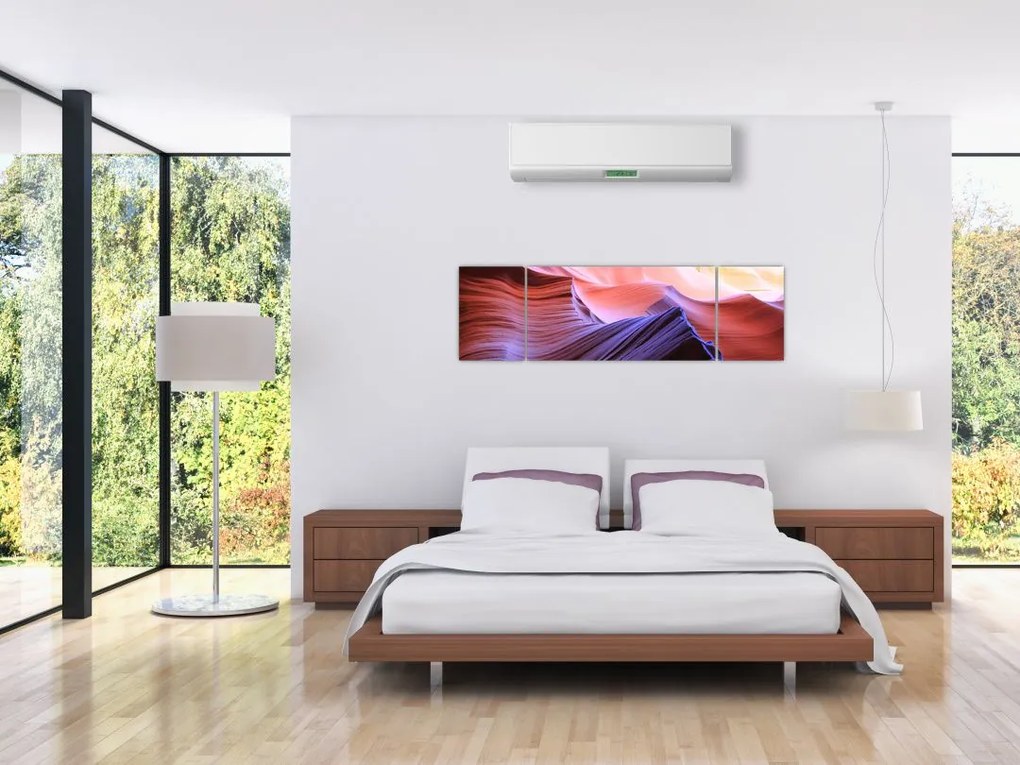 Obraz - kolorowy piasek (170x50 cm)