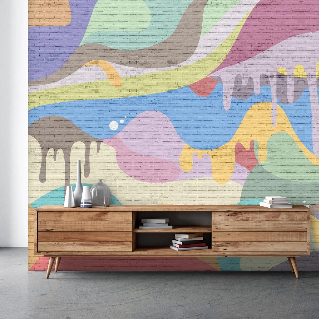 Fototapeta - Graffiti na ścianie (196x136 cm)