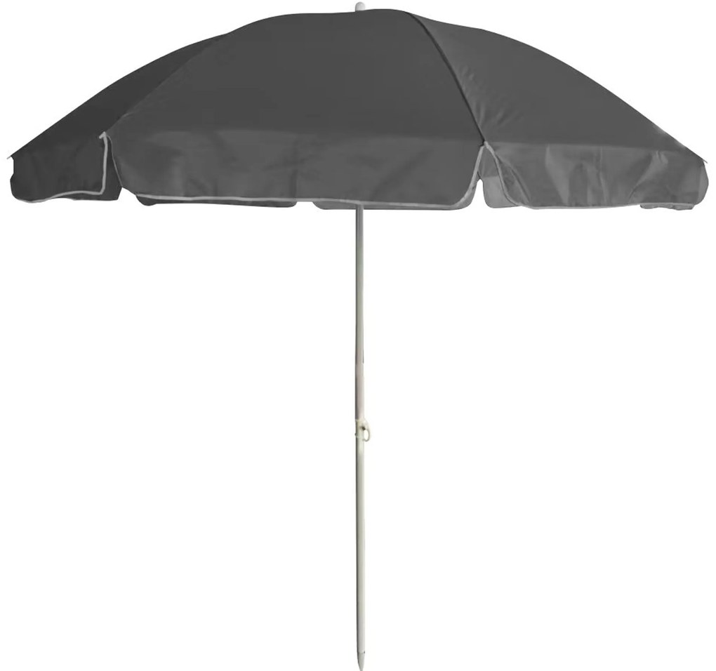 Parasol ogrodowy 2,4 m Poly antarcytowy PATIO