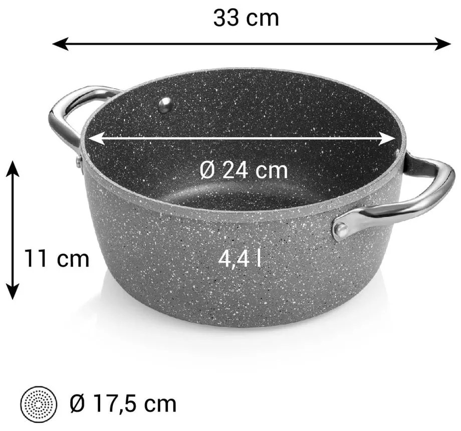 Garnek aluminiowy odpowiedni na indukcję 4,4 l i-Premium – Tescoma