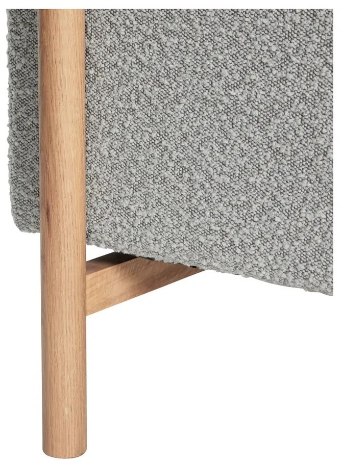 Szara sofa 182 cm Moment – Hübsch