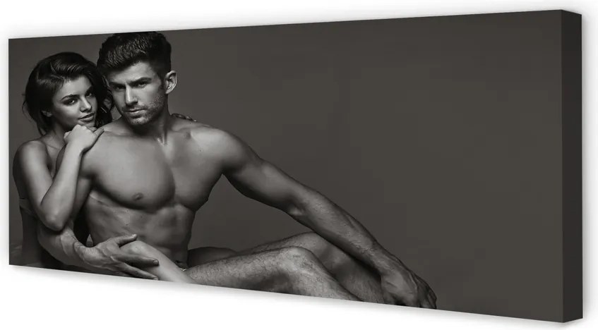 Zdjęcie na płótnie Spotkanie Kobiety i Mężczyzny