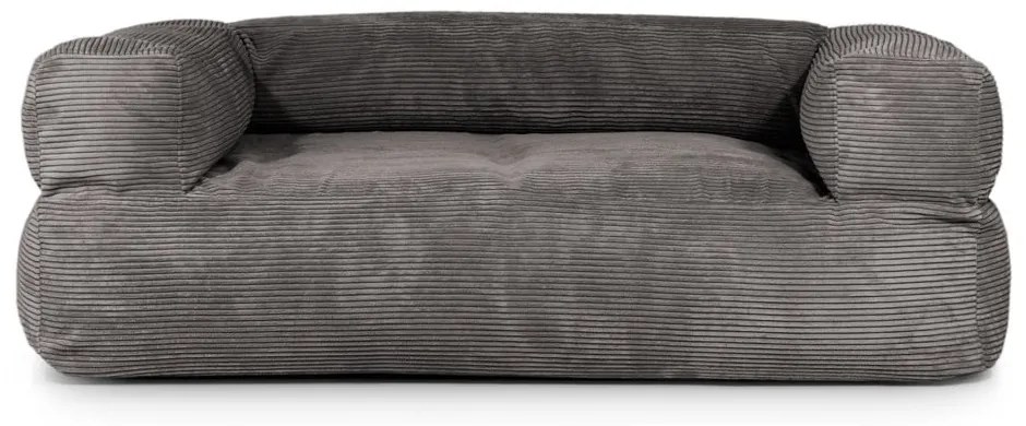 Ceglasty sztruksowy worek do siedzenia Sofa MooG – SLOWDOWN