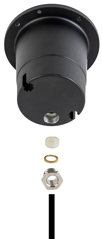 Zewnetrzna Oświetlenie zewnętrzne do wkopania stalowe 11cm IP67 - Basic Round Nowoczesny Oswietlenie zewnetrzne