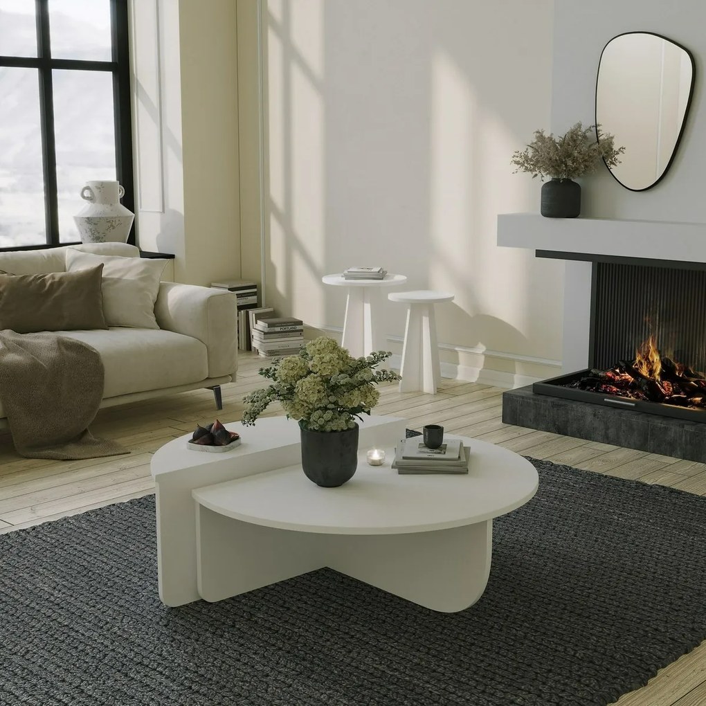 Stolik konferencyjny Podium White