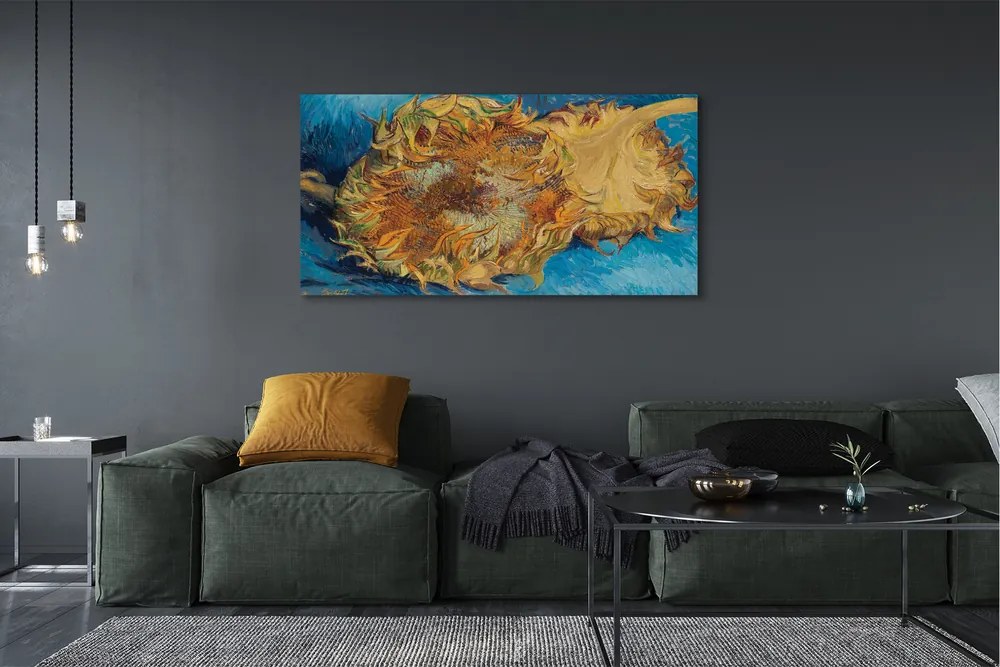 Zdjęcie na płótnie Dwa ścięte słoneczniki (III) - Vincent van Gogh