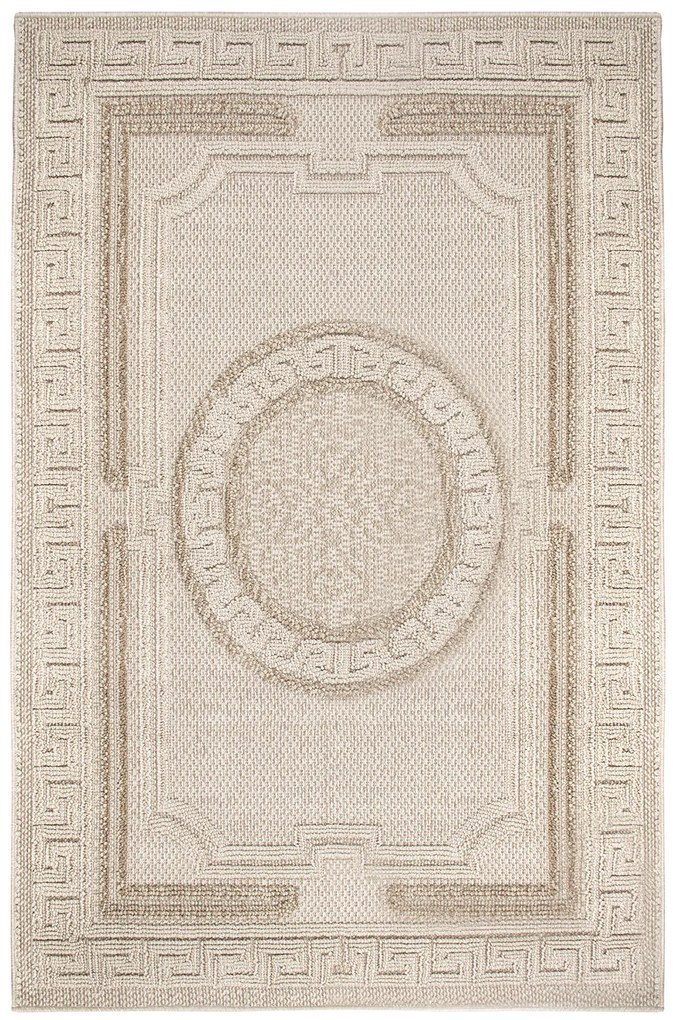 Dywan Costa Beżowy dywan tkany na płasko 080x150 Prostokąt