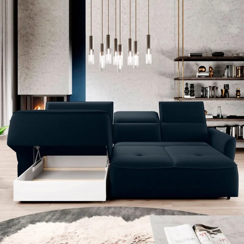 Narożnik MURILLO S Mini z elektryczną regulacją siedziska WERSAL