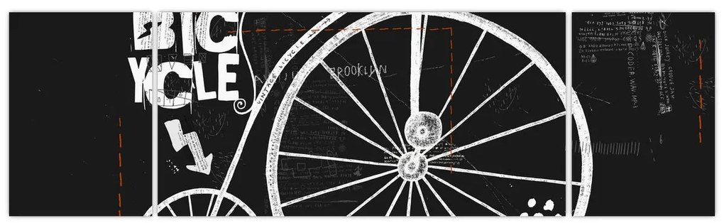 Obraz - Welocyped (170x50 cm)