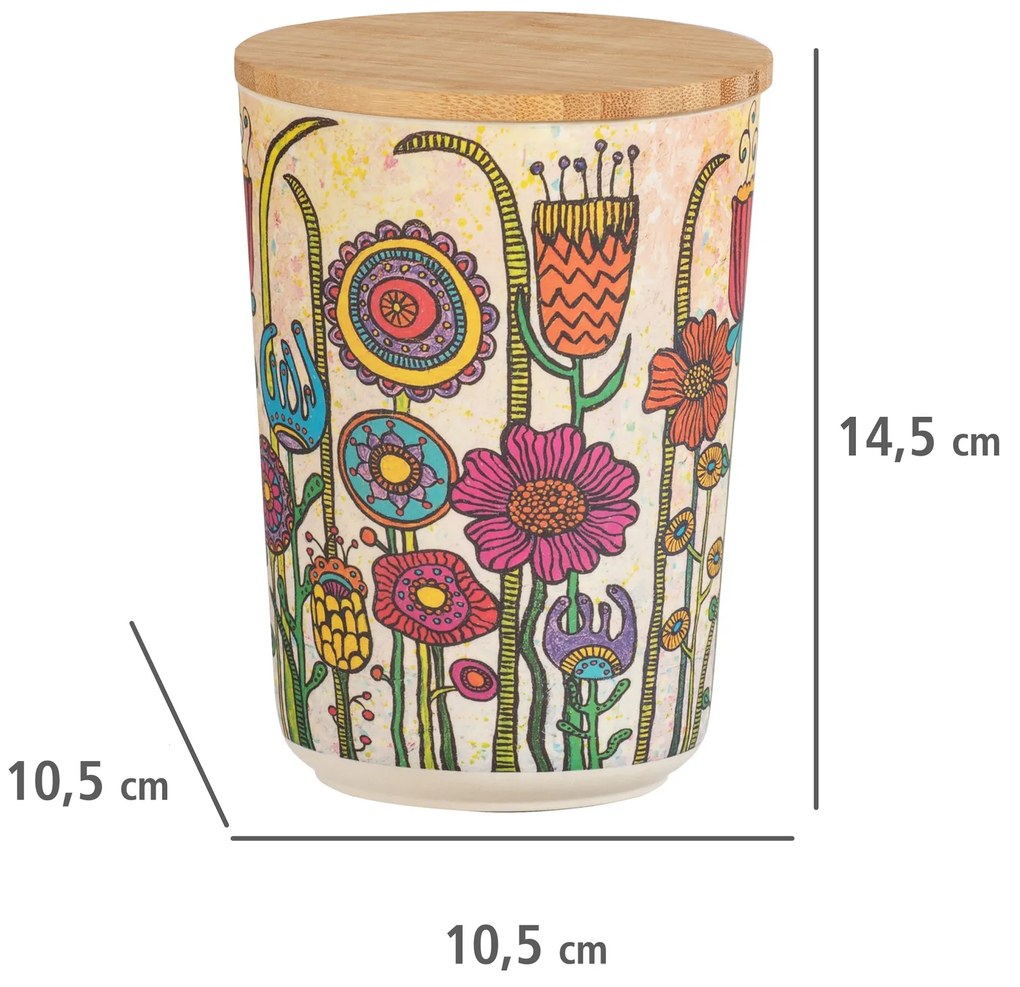 Pojemniki na żywność sypką FLOWERS, WENKO