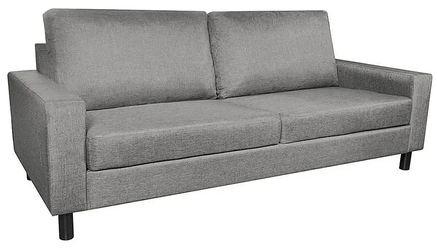 Stylowa trzyosobowa jasnoszara sofa - Izarra 3X