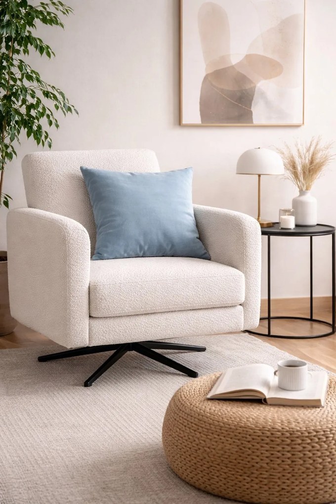 Poszewka na poduszkę dekoracyjna : Kolor tkaniny - VELVET - BL06, Rozmiar - 50x50, Typ tkaniny - Velvet