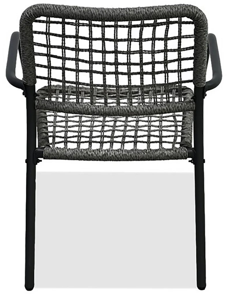 Autronic Zestaw ogrodowy 1+2, metal, polirattan, szary , AZ-L1103 GREY