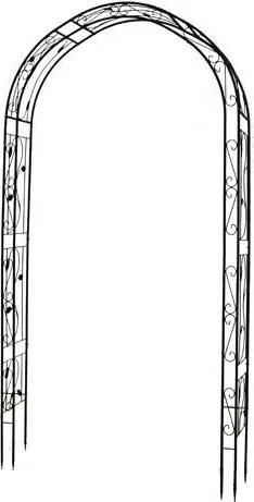 Pergola trejaż łuk Garth dla roślin