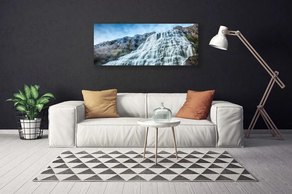 Obraz na płótnie Kaskada Górskiego Potoku