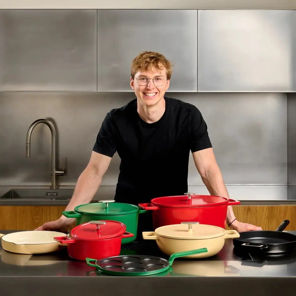 Garnek żeliwny z pokrywką odpowiedni na indukcję 5,5 l Mattia 3.0 – FABINI