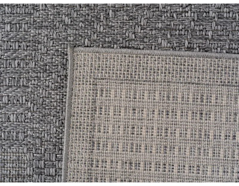 Dywan zewnętrzny Ibiza Patchwork szary 200 cm x 290 cm