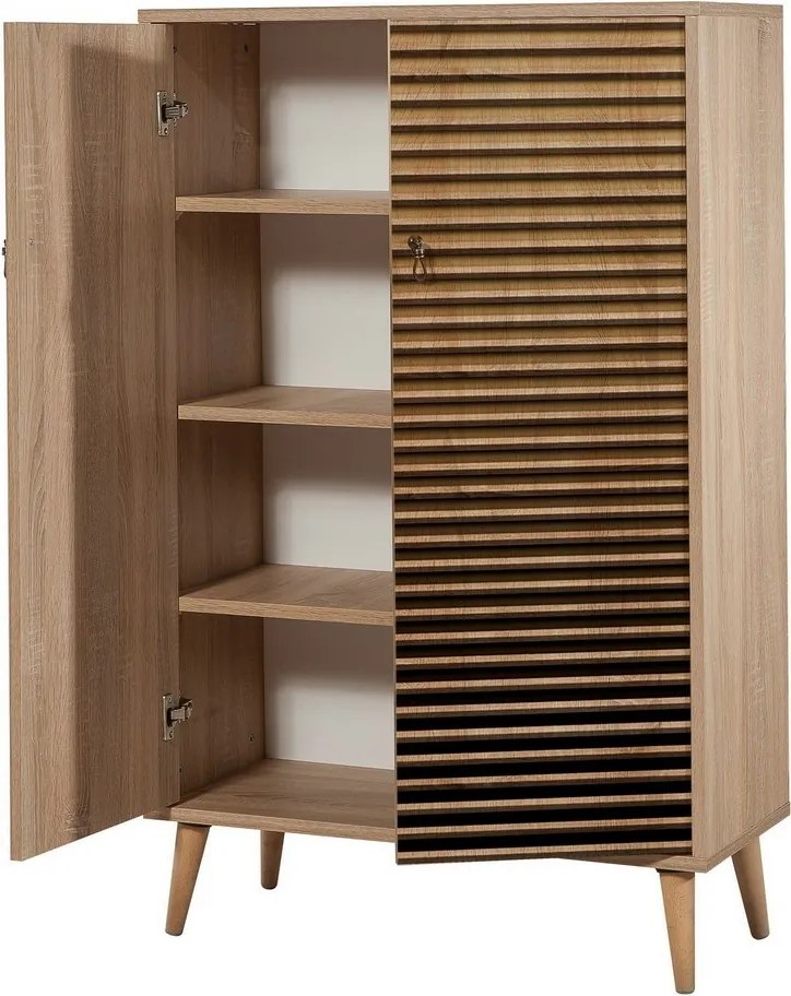 Szafka Mega Sonoma Oak Stripes I