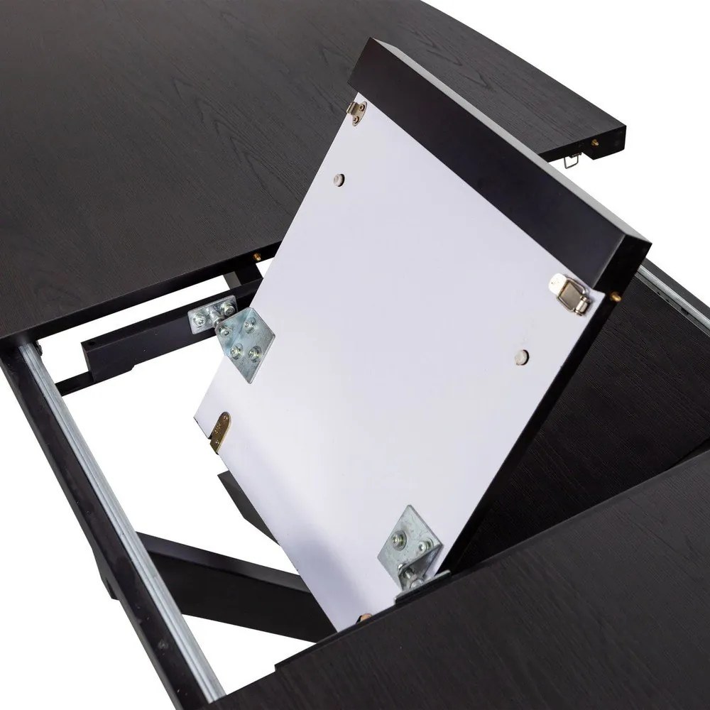 Rozkładany stół z dodatkowym blatem 90x180 cm Arros – WOOOD