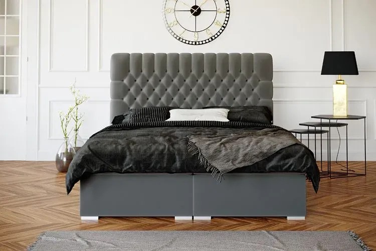 Pojedyncze łóżko hotelowe Saniko 80x200 - 32 kolory