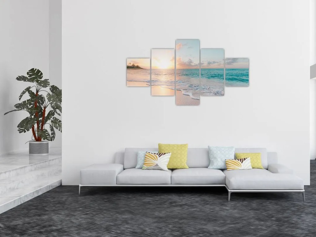 Obraz - Wymarzona plaża (125x70 cm)