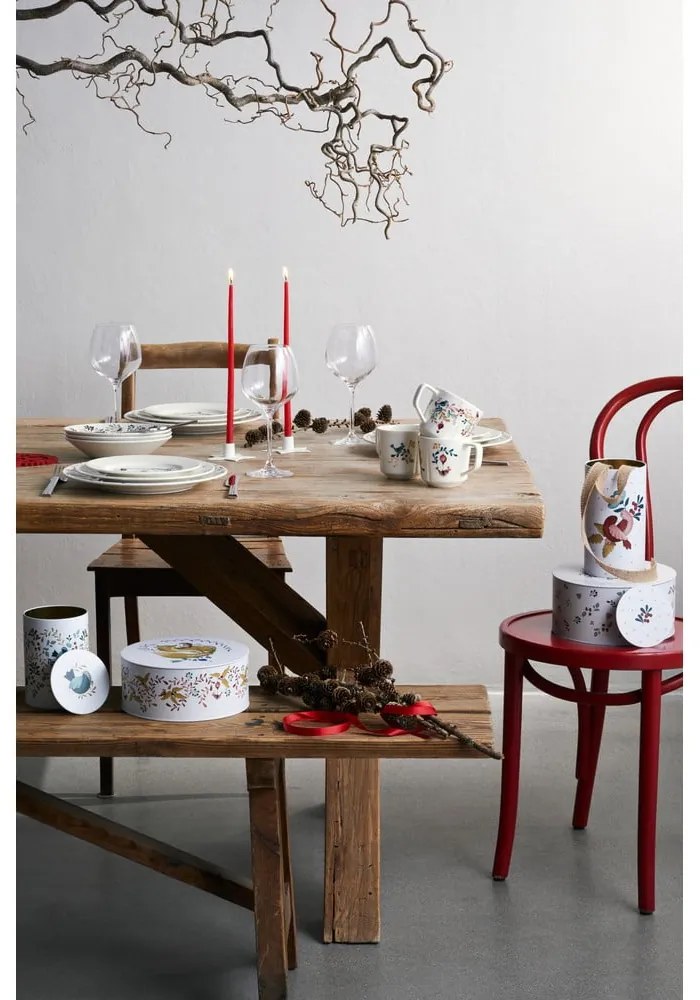 Biały porcelanowy talerz ø 27 cm Grand Cru Cottage – Rosendahl