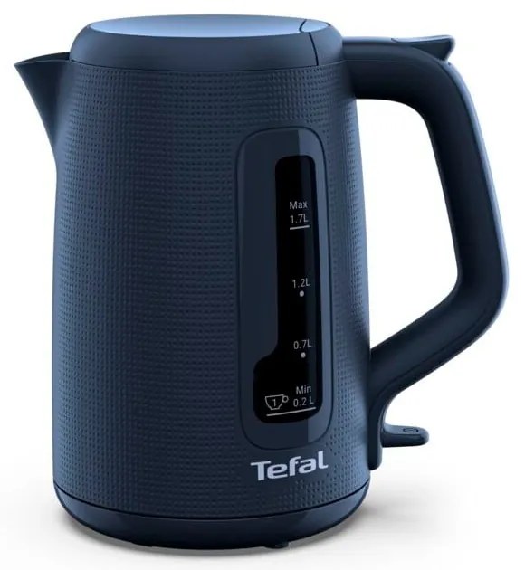 Ciemnoniebieski plastikowy czajnik elektryczny 1,7 l KO2M0410 – Tefal