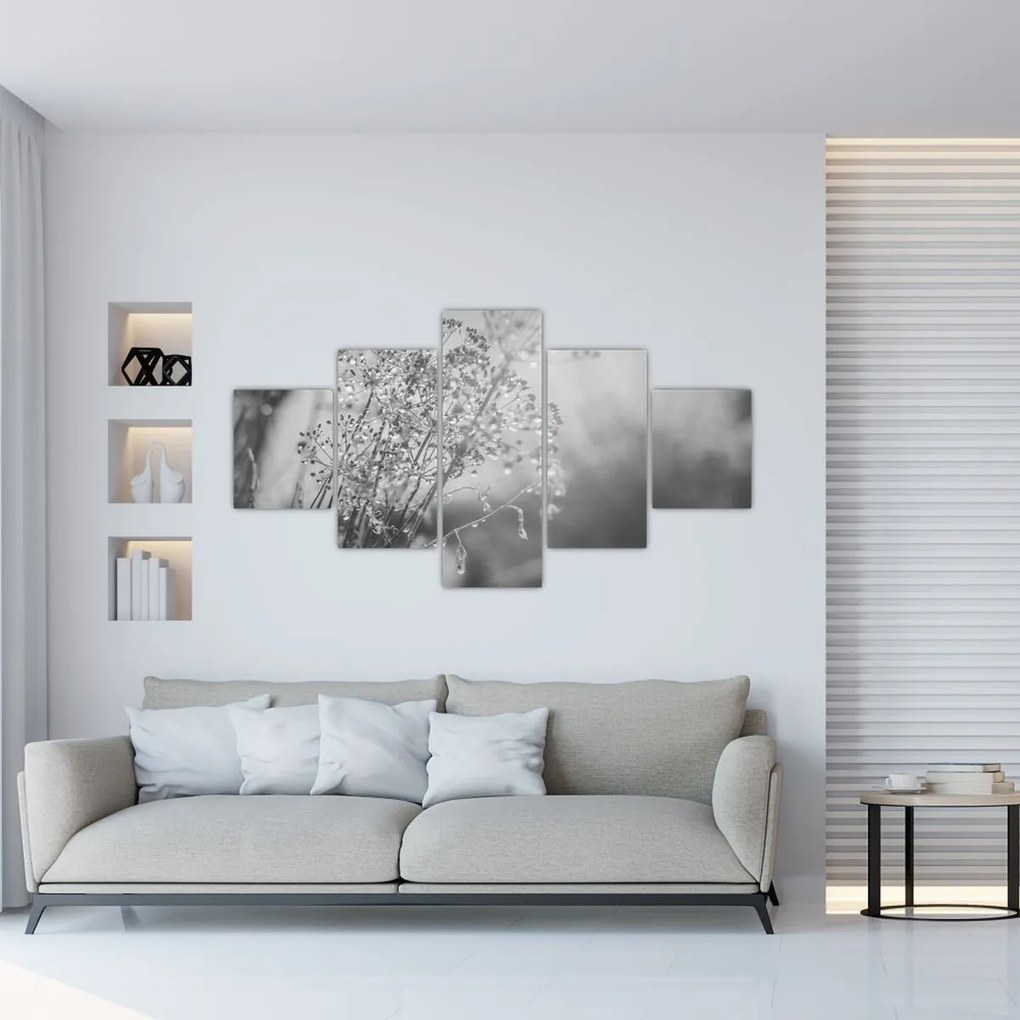 Obraz - Łąka po deszczu (125x70 cm)