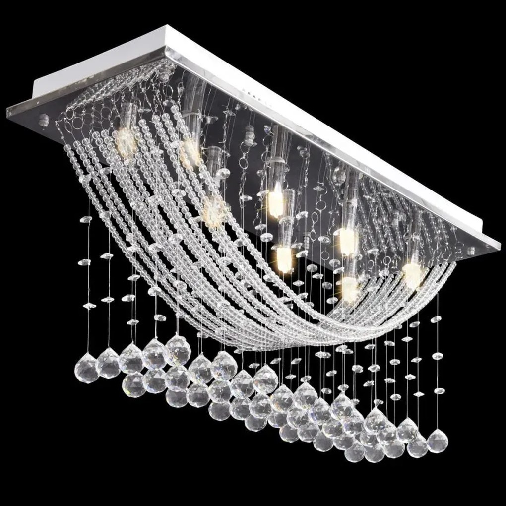 Kryształowa lampa sufitowa w stylu glamour - 3X E995 Z9-H60