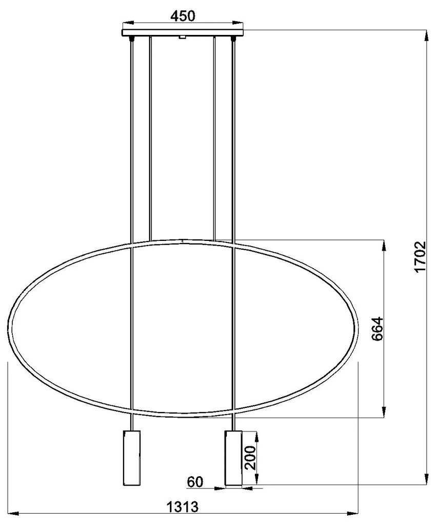 Czarna industrialna lampa nad stół - EX593 Lafis 3X