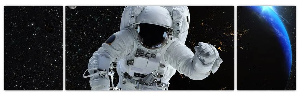 Obraz - Astronauta w kosmosie (170x50 cm)