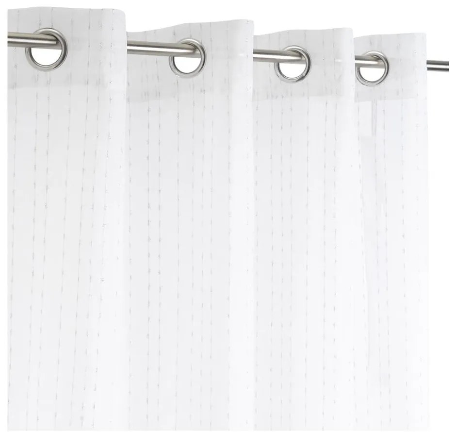Biała firanka 140x260 cm Vertical Thread – Casa Selección