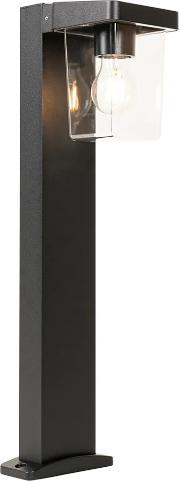 Nowoczesna lampa podłogowa zewnętrzna czarna 60 cm IP54 - Chimay