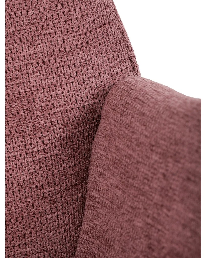 Fotel bujany PINK2, różowy