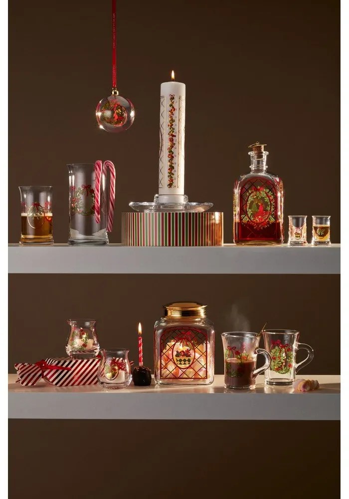 Szklana ręcznie dmuchana bombka ø 8 cm Annual Christmas Bauble 2025 – Holmegaard
