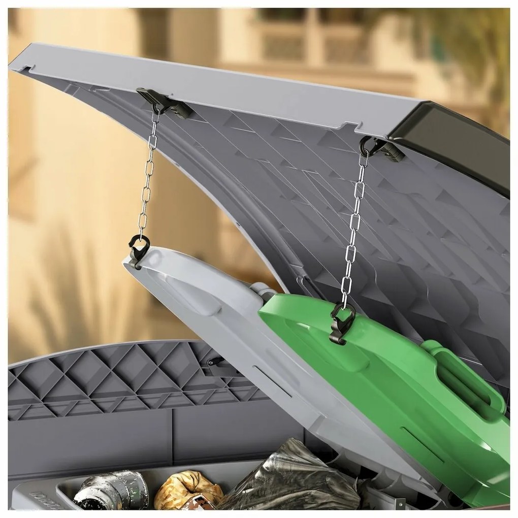 Duramax Skrzynia plastikowa StoreAway szary, 1200  l