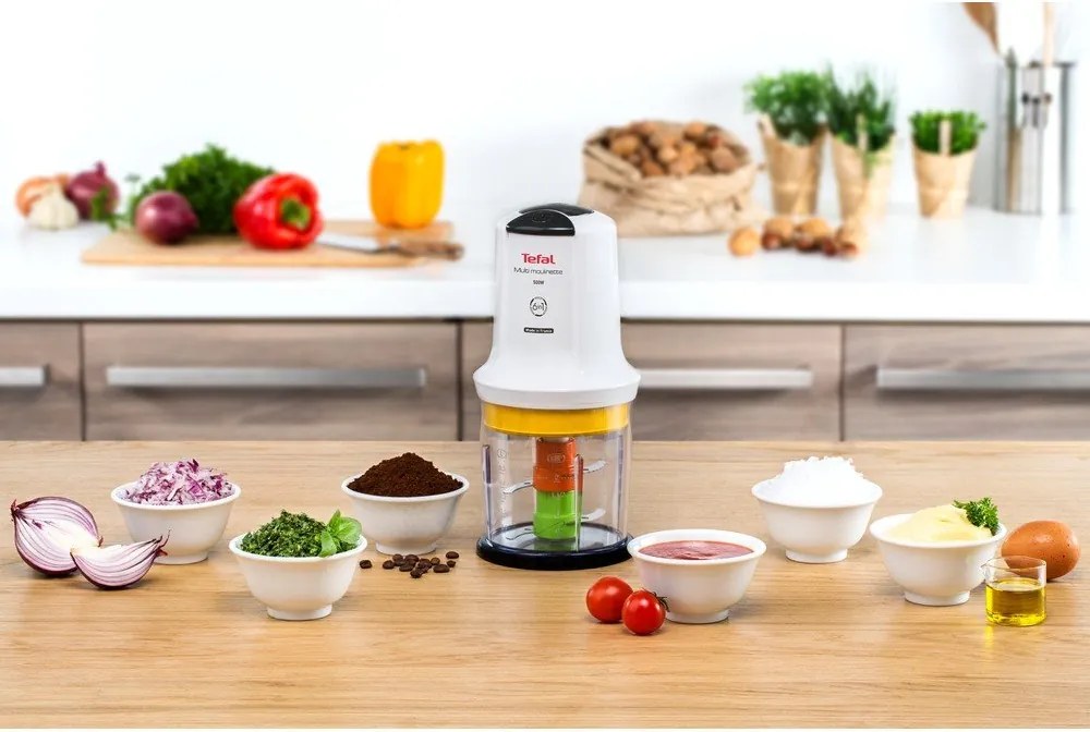Biały malakser Masterchop XL MB450B38 – Tefal