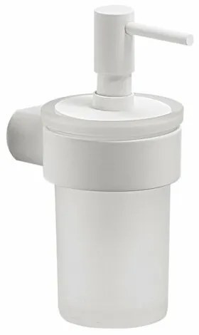 GEDY PI8102 Pirenei dozownik mydła, biały mat/mleczne szkło