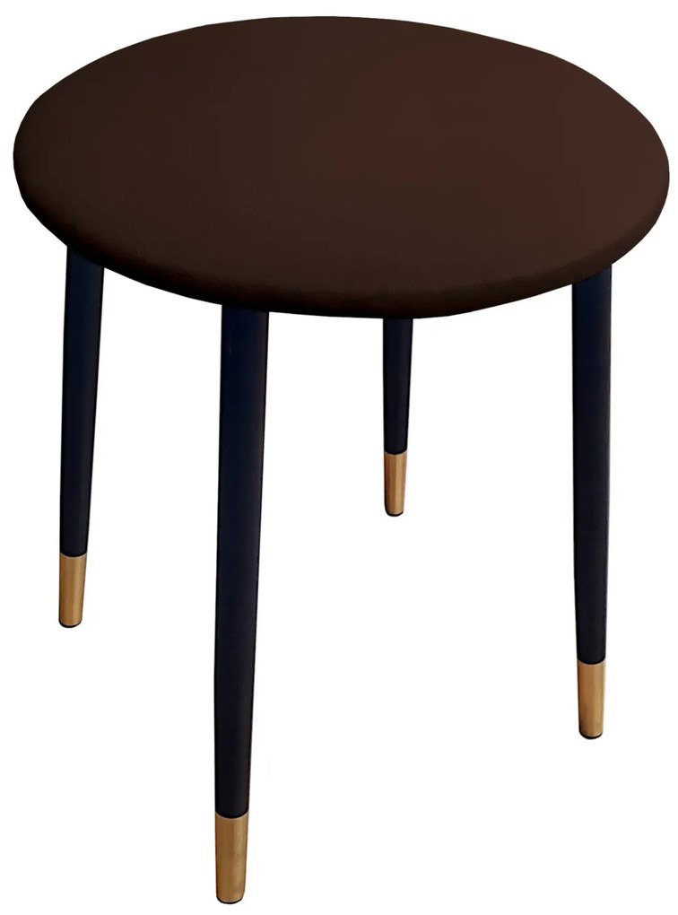Taboret TRIX D19 venge podstawa czarna/złota