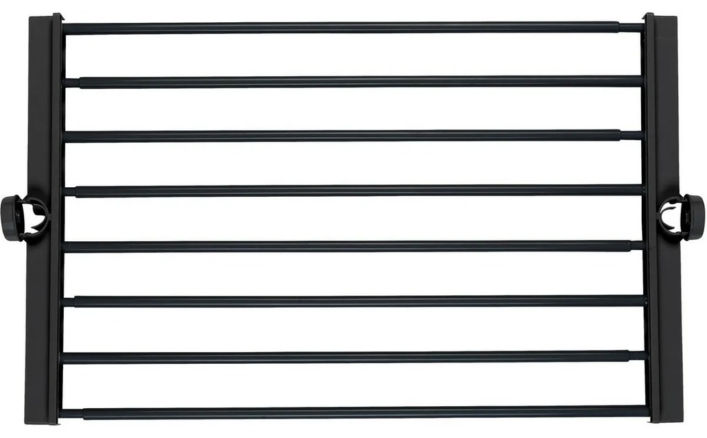 Wenko Teleskopowa półka druciana Herkules, 73–120cm, czarna
